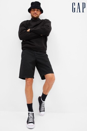 Gap Black 10" GapFlex Essential Chino Shorts (K41958) | £45