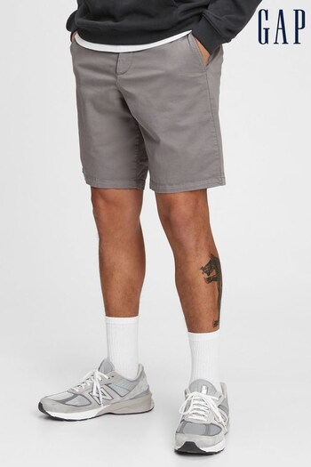 Gap Grey 10" Vintage Chino Shorts (K41959) | £45