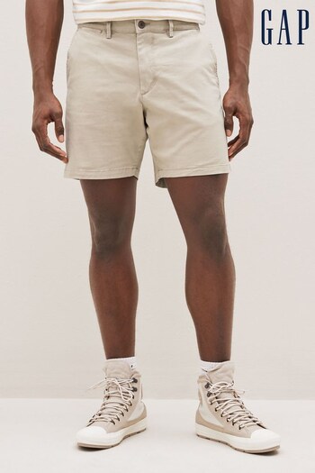 Gap Beige 7" Essential Chino Shorts (K41964) | £30