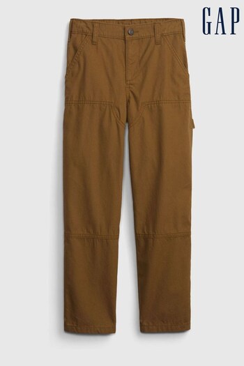 Gap Brown Straight Leg Cargo Trousers (K42000) | £25