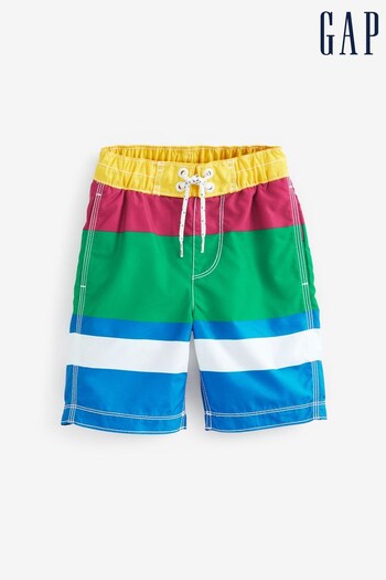 Gap Red Stripe Stripe Swim Shorts (K42008) | £20
