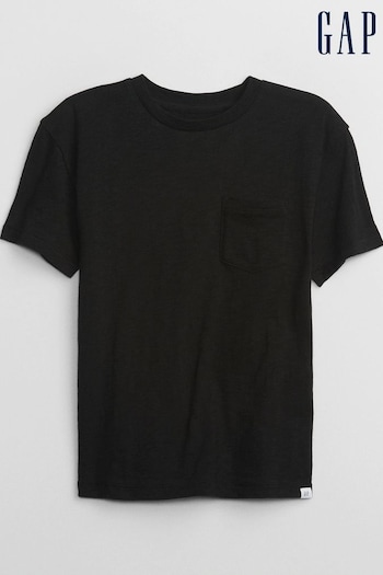 Gap Black Pocket Short Sleeve T-Shirt (K42034) | £8