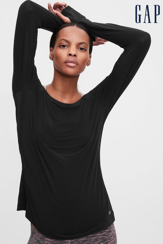 Gap boat neck top top