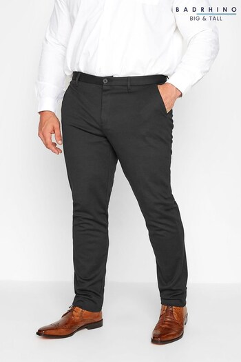 BadRhino Big & Tall Black Stretch Trousers (K42993) | £38