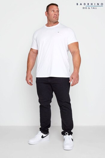 BadRhino Big & Tall Black Stretch Jeans (K42994) | £33