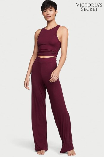 Victoria's Secret Kir Red Tank Long Pyjamas (K43390) | £45