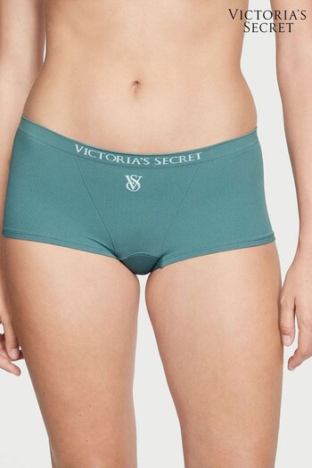 Victoria's Secret French Sage Green Smooth Short Knickers (K43963) | £9
