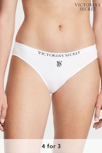 Victoria's Secret White Bikini Knickers (K44029) | £9