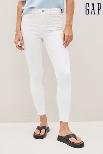 Gap White High Waisted Universal Jeggings (K44040) | £35