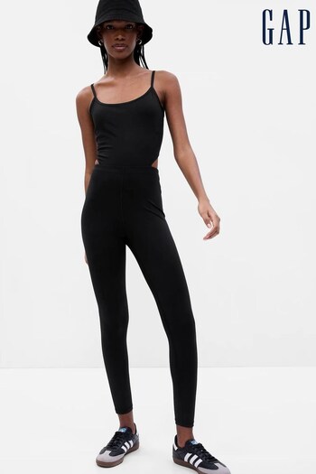 Gap Black GapFit Recycled Power Unitard (K44501) | £55