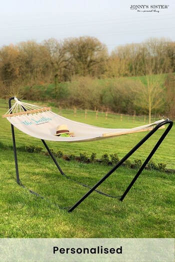 Personalised Outdoor Hammock with Stand (K44988) | £160