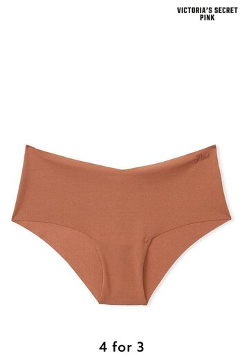 Victoria's Secret PINK Caramel Nude No Show Cheeky Knickers (K45514) | £9