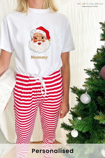 Kids Retro Santa Pyjamas by The Gift Collective (K45651) | £24