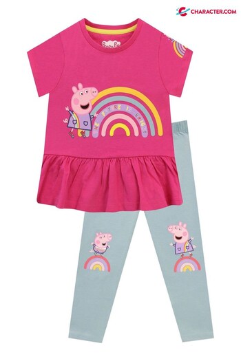 Character Pink - Peppa Pig Top And Legging Set (K46107) | £21