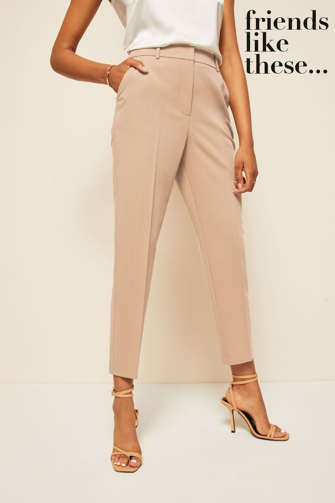 High waisted hotsell skinny slacks