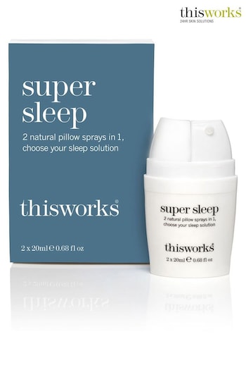 This Works Super Sleep Pillow Spray 2 x 20ml (K46255) | £20