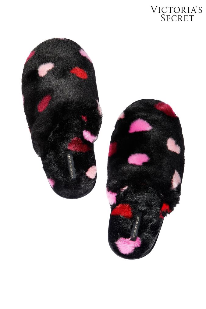 Victoria secret pink open toe slippers 2025