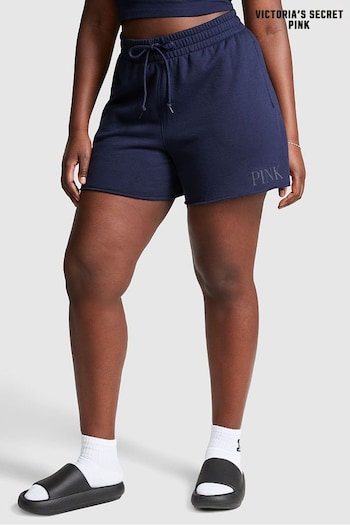 Victoria's Secret PINK Midnight Navy Blue Everyday Fleece Sweat Short (K46773) | £26