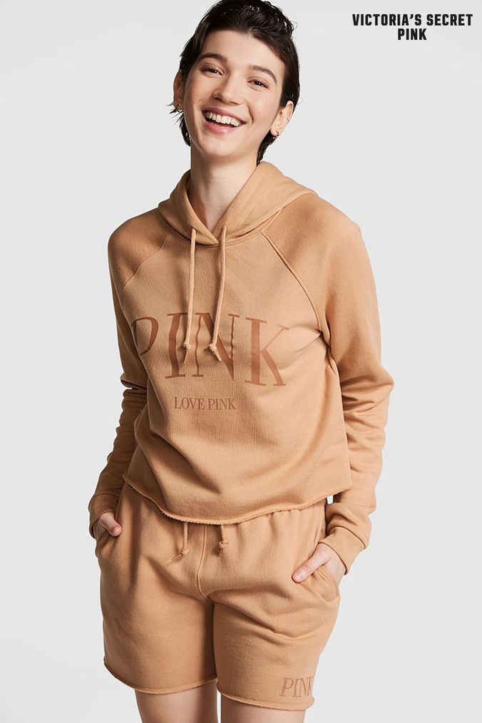 Yellow victoria clearance secret hoodie