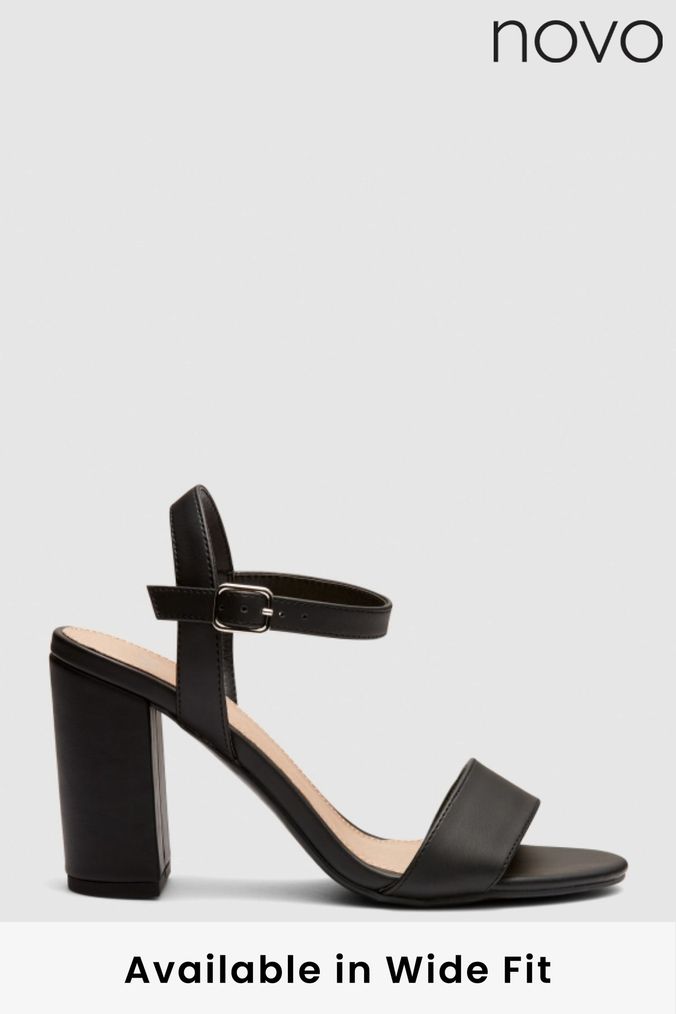 Novo black sandals new arrivals
