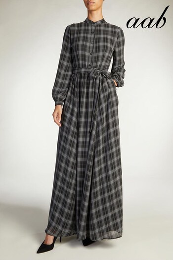 Aab Grey Maxi Dress (K47876) | £92