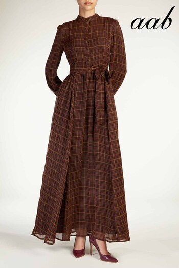 Aab Brown Maxi Dress (K47883) | £88