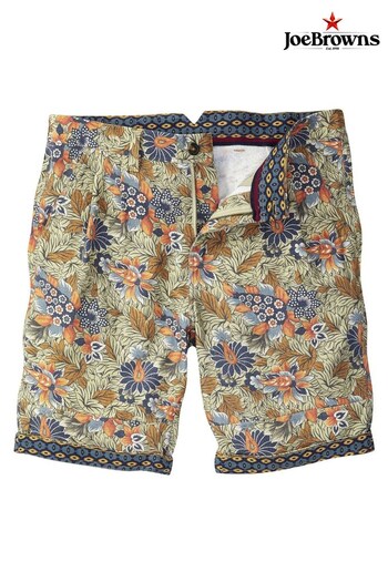 Joe Browns Blue Perfect Print Shorts (K48070) | £45