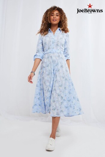 Joe Browns Blue Petite Holly Spring Days Dress (K48102) | £70