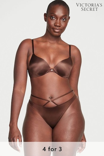 Victoria's Secret Ganache Nude Smooth Thong Knickers (K48410) | £14