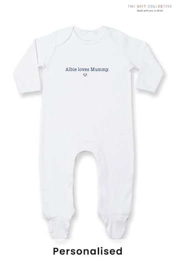 Personalised Mummy Sleepsuit by The Gift Collective (K49200) | £18