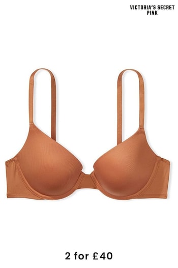Victoria's Secret PINK Caramel Nude Push Up Bra (K49673) | £25