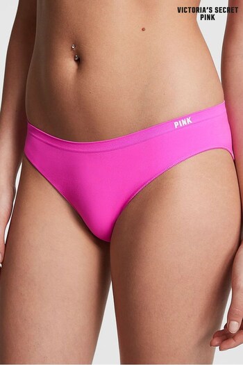 Victoria's Secret PINK Pink Berry Bikini Seamless Hipster Knickers (K49687) | £9