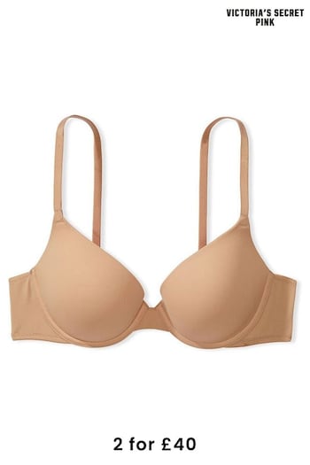 Victoria's Secret PINK Praline Nude Push Up Bra (K49713) | £29