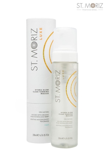 St Moriz Luxe HydraGlow Clear Tanning Mousse  Fast (K49920) | £19