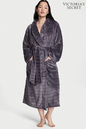 Victoria's Secret Tornado Grey Long Cosy Robe (K49957) | £59