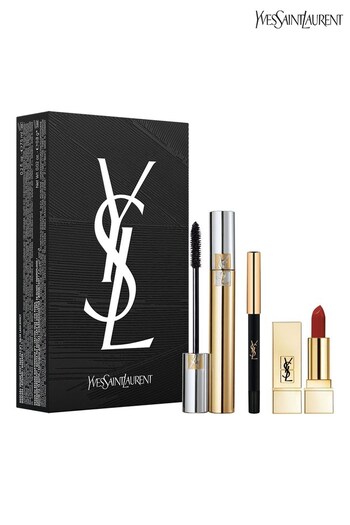Yves Saint Laurent Mascara Volume Effect Faux Cils Eye and Lip Gift Set (K50173) | £33