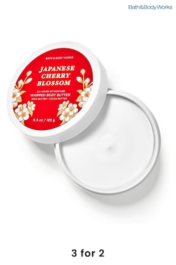 Bath & Body Works Japanese Cherry Blossom Whipped Body Butter 6.5 oz / 185 g (K50225) | £22