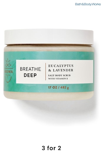Bath & Body Works Eucalyptus Lavender Salt Body Scrub 17 oz / 482 g (K50232) | £18