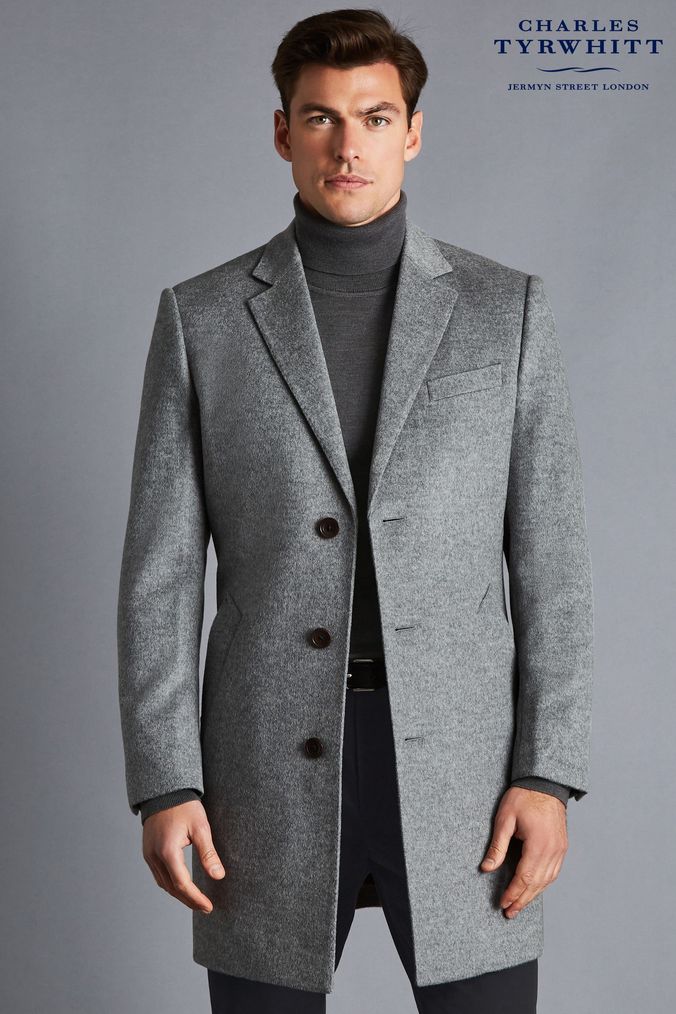 Buy Men s Mid Coats Online Next UK