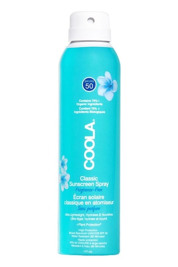 COOLA Classic Sunscreen Spray SPF30 Unscented (K50738) | £27