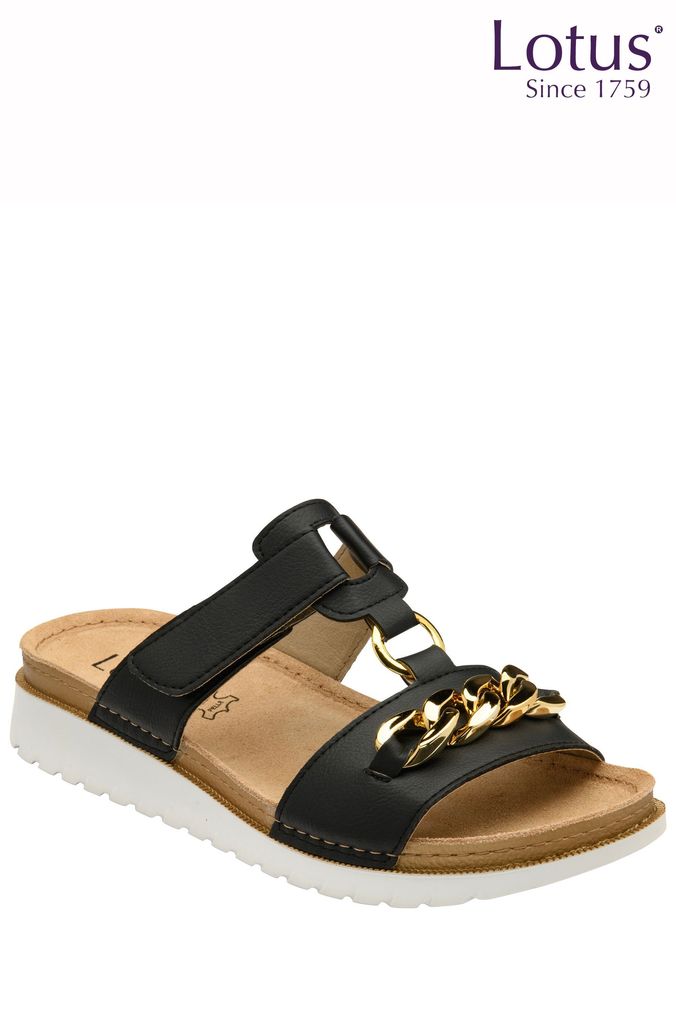 Lotus ladies clearance mules