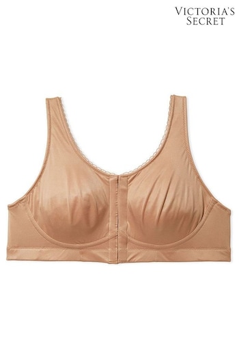 Victoria's Secret Praline Nude Smooth Front Fastening Post Surgery Unlined Bra (K52460) | £39