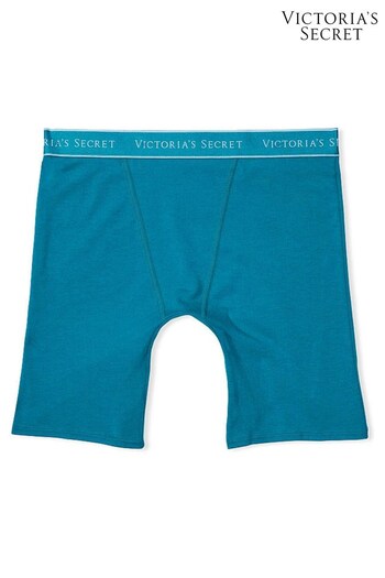 Victoria's Secret Evening Tide Blue Logo  Boxer Briefs Knickers (K52472) | £9