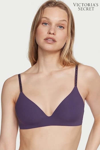 Victoria's Secret Purple Rib Non Wired Lightly Lined Bra (K52524) | £35