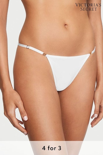 Victoria's Secret VS White Smooth Bikini Knickers (K52535) | £14