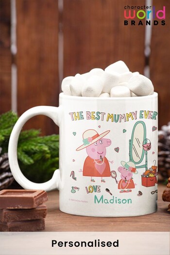 Personalised Best Mummy Ever Mug By Character World (K52959) | £15