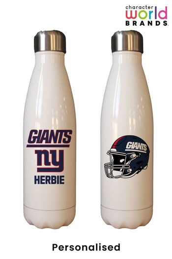 Personalised NFL Giants Adult Water Bottle By Character World (K52970) | £27