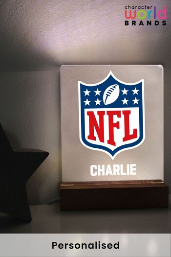 Personalised NFL LED Light By Character World (K52985) | £30