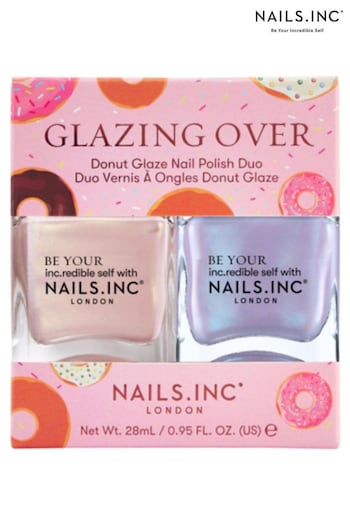 NAILS INC Glazing Over Nail Polish Duo (K52993) | £15