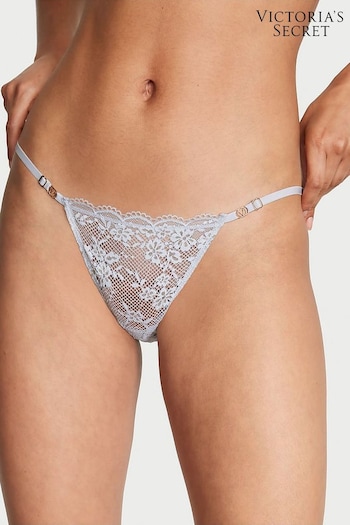 Victoria's Secret Flint Grey Lace Bikini Knickers (K53008) | £14